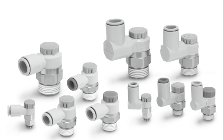 [SMC Pneumatics]Speed Controller AS1211F-M5-04A