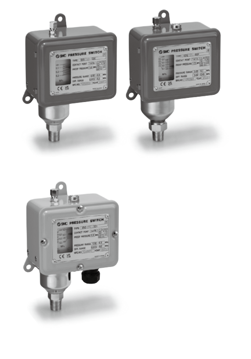 [SMC Pneumatics]General Purpose Pressure Switch ISG130-030