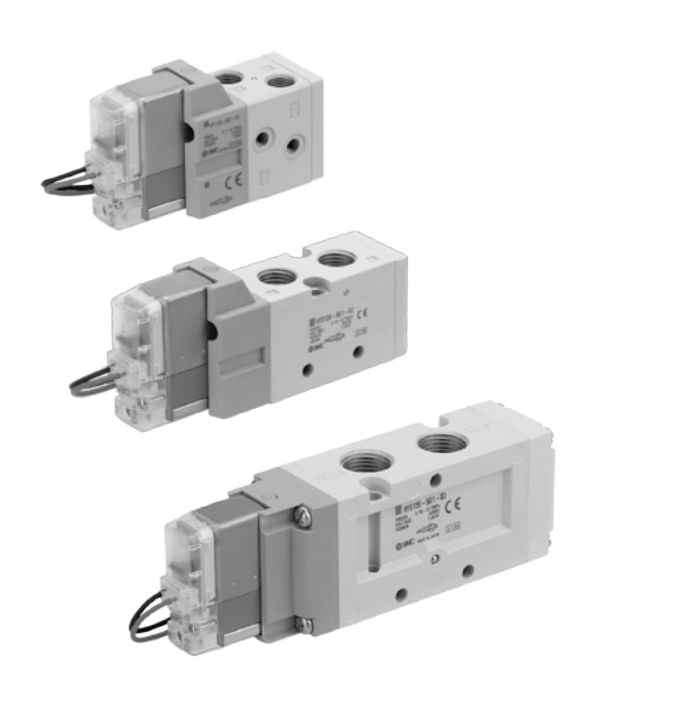 [SMC Pneumatics]Solenoid Valve VF3130-5G1-02