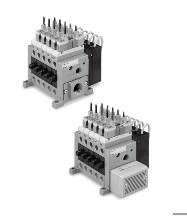 [SMC Pneumatics]Manifold ZZM08-06B