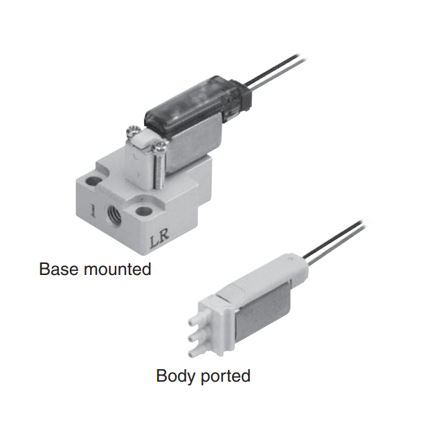 [SMC Pneumatics]Solenoid Valve S070B-5DC-M5