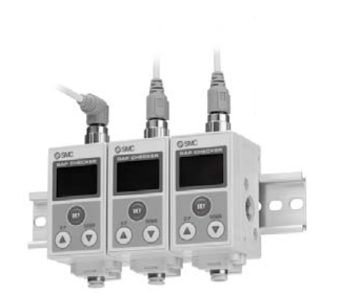 [SMC Pneumatics]3-Color Display Digital Gap Checker ISA3-GCN-1LB-L12