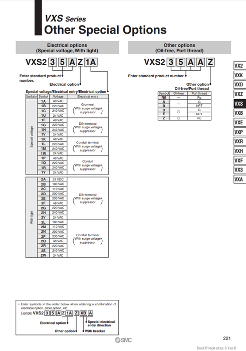 [SMC Pneumatics]Solenoid Valve VXS235DA