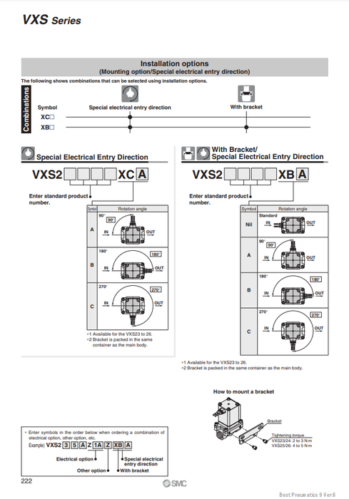 [SMC Pneumatics]Solenoid Valve VXS235DA