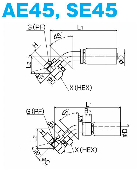 [NITTA] HOSE COUPLING AE45-G (For N3130, 3130, 3000)(For 3700)