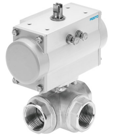 [FESTO] Ball valves and ball valve actuator units VZBM-A-3/4"-RP-25-F-3T-B2-PB40