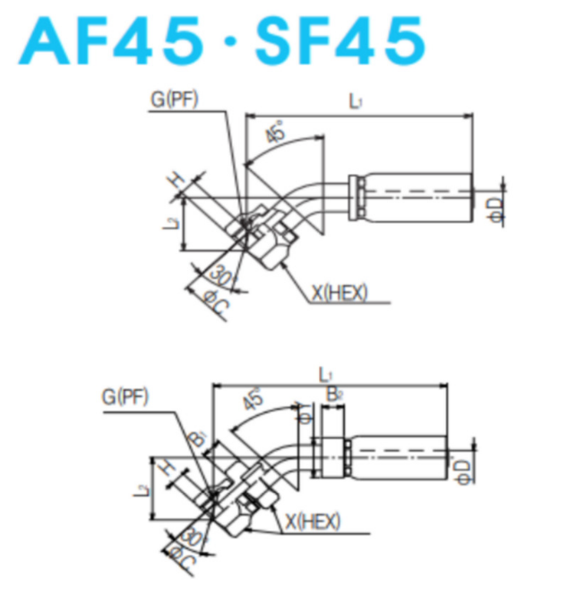 [NITTA] HOSE COUPLING AF45-G(-N)