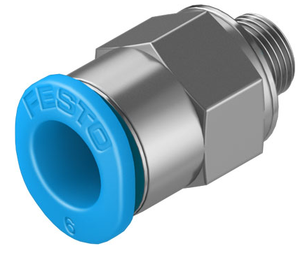 [FESTO] Push-in fittings QSM-M5-6 (12pcs)