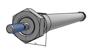 [FESTO] Round cylinders DSNU-16-200-PPV-A