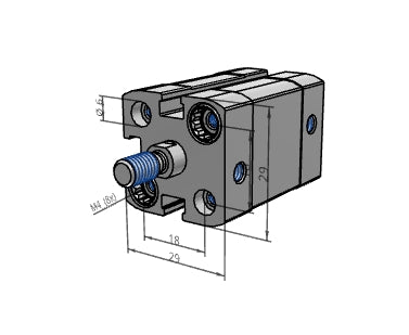 [FESTO] Compact cylinder ADN-16-10-A-P-A