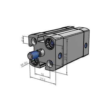 [FESTO] Compact cylinder ADN-12-20-A-P-A