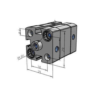 [FESTO] Compact cylinder ADN-16-5-I-P-A