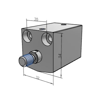 [FESTO] Short-stroke cylinders ADVC-20-25-A-P