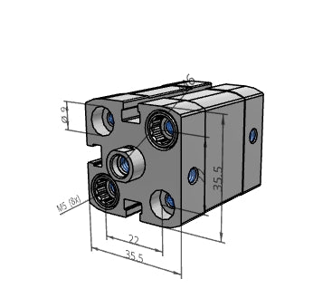 [FESTO] Compact cylinder ADN-20-10-I-P-A