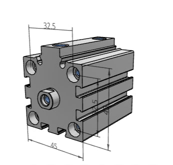 [FESTO] Short-stroke cylinders ADVC-32-25-I-P-A