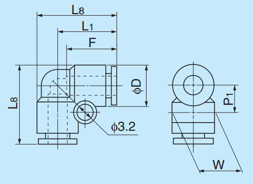 [NITTA] Chemifit C1 Series EUL1/2-C