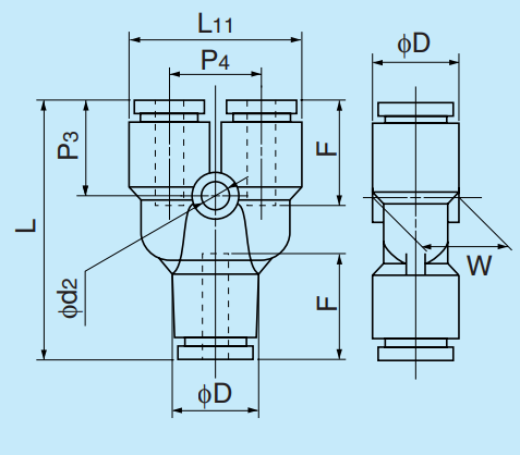 [NITTA] Chemifit C1 Series EYB1/4-C