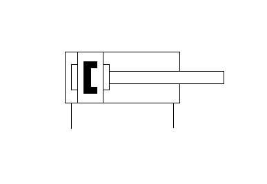 [FESTO] Compact cylinder ADN-50-5-A-P-A