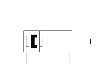 [FESTO] Compact cylinder ADN-25-5-A-P-A