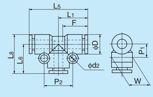 [NITTA] Chemifit C1 Series EUT3/8-C