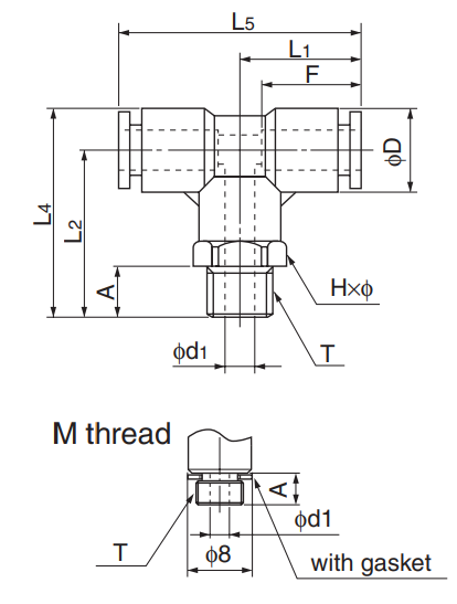 [NITTA] Push One E Series ET1/4-PT