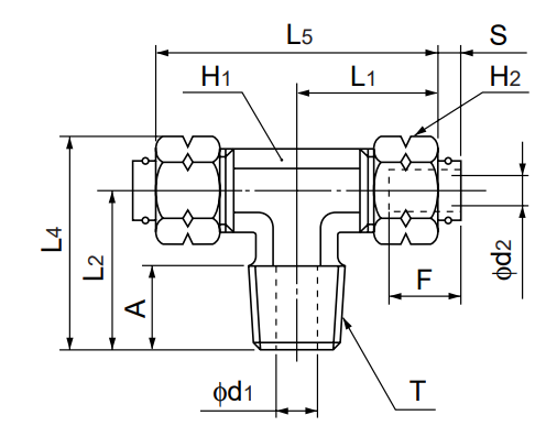 [NITTA] Quick Seal Fitting T1N1/2