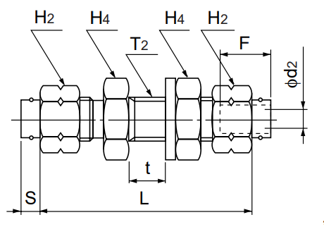 [NITTA] Quick Seal Fitting UCT4N8X6