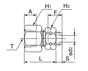 [NITTA] Quick Seal Fitting FC4N10X8