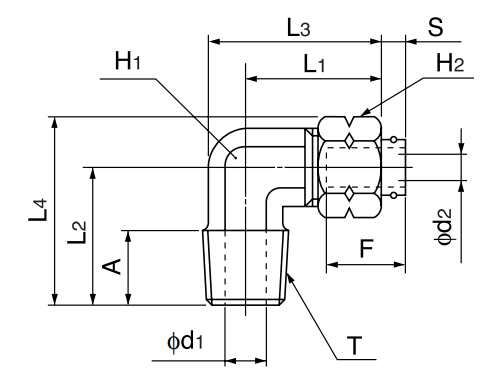 [NITTA] Quick Seal Fitting L1N1/4