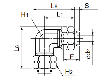 [NITTA] Quick Seal Fitting UL4N12X8