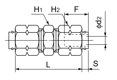 [NITTA] Quick Seal Fitting UC4N8X5-ST