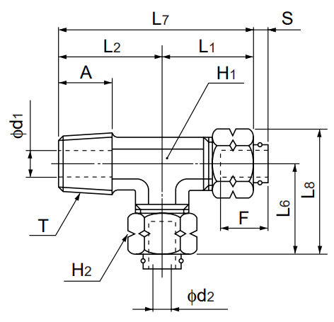 [NITTA] Quick Seal Fitting ST1N5/8