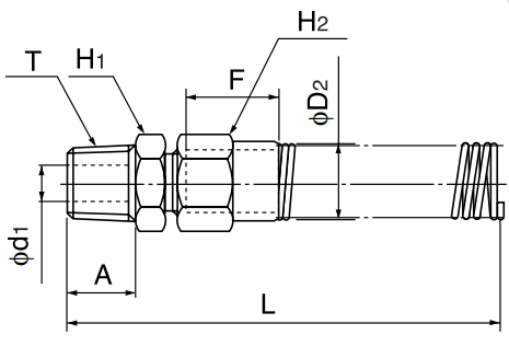 [NITTA] Quick Seal Fitting S3/16-M