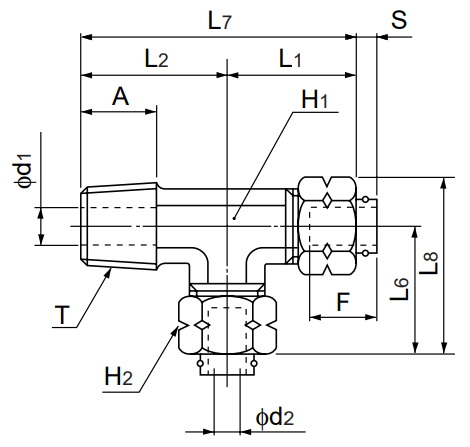 [NITTA] Quick Seal Fitting ST1N1/4-ST