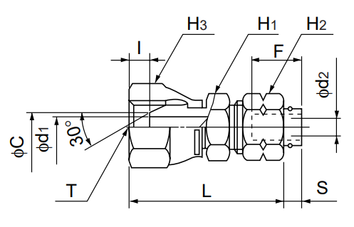 [NITTA] Quick Seal Fitting SC2N1/4