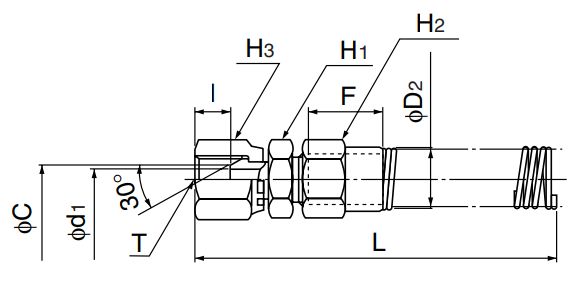 [NITTA] Quick Seal Fitting S1/4-FS